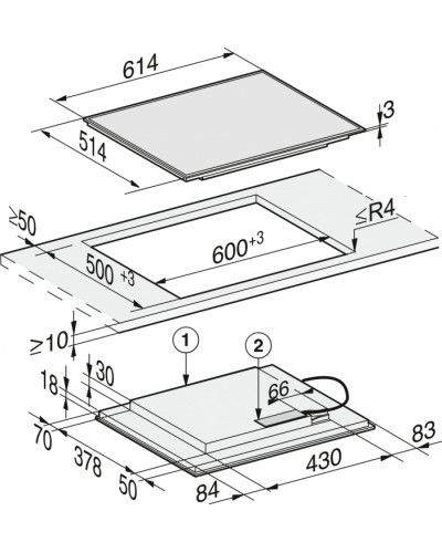 Варильна поверхня індукційна Miele KM 7262 FR - фото 4