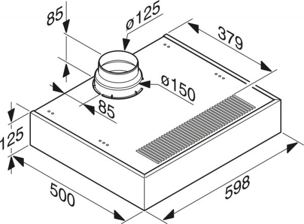 Витяжка кухонна вбудована Miele DA 1260 - фото 11