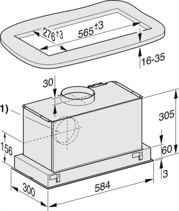 Витяжка кухонная Miele DA 2360 - фото 4