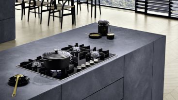 Варильна поверхня газова на склі Miele KM 3034-1