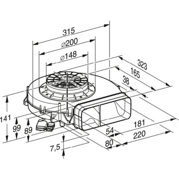 Витяжний модуль Miele CSDA 7001 FL - фото 4