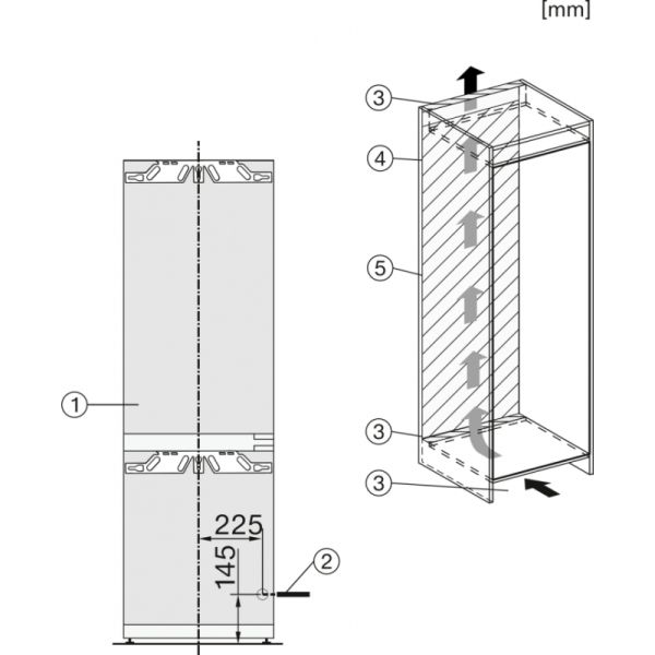 Холодильник вбудований Miele KFN 7774 D - фото 7