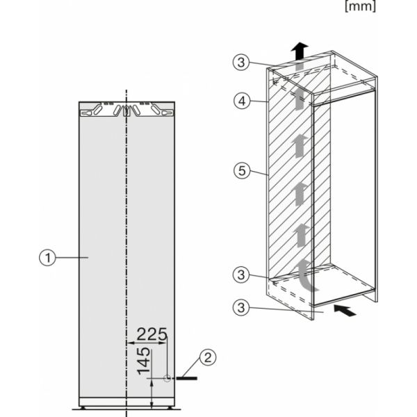Холодильник вбудований Miele K 7793 C - фото 8