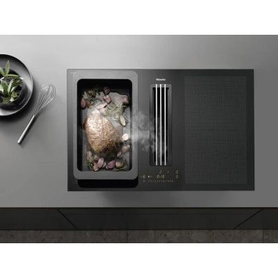 Варильна поверхня індукційна з вбудованою витяжкою Miele KMDA 7476 FL - фото 2