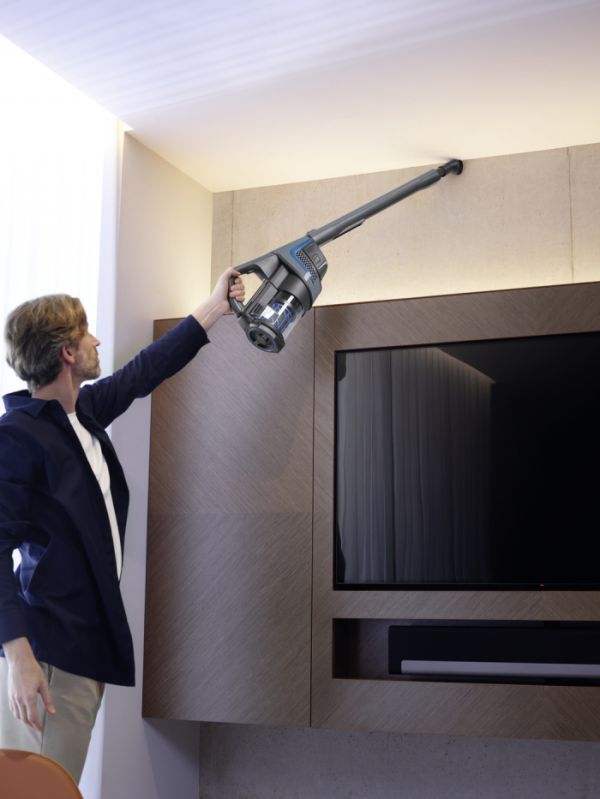 Пилосос бездротовий Miele SMUL1 13 TRIFLEX HX1 графітово-сірий, блакитний - фото 2