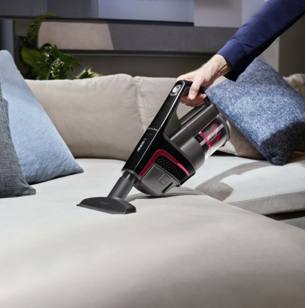 Пилосос бездротовий Miele SMUL1 05 TRIFLEX HX1 чорний обсидіан, червоний - фото 4