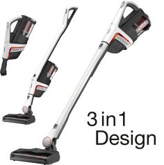 Пилосос бездротовий Miele SMUL1 01 TRIFLEX HX1 білий лотос, червоний