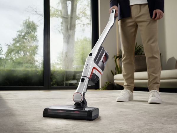 Пилосос бездротовий Miele SMUL1 01 TRIFLEX HX1 білий лотос, червоний - фото 5