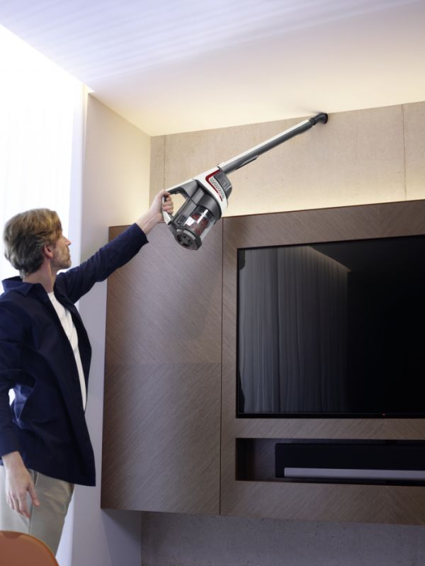 Пилосос бездротовий Miele SMUL1 01 TRIFLEX HX1 білий лотос, червоний - фото 7