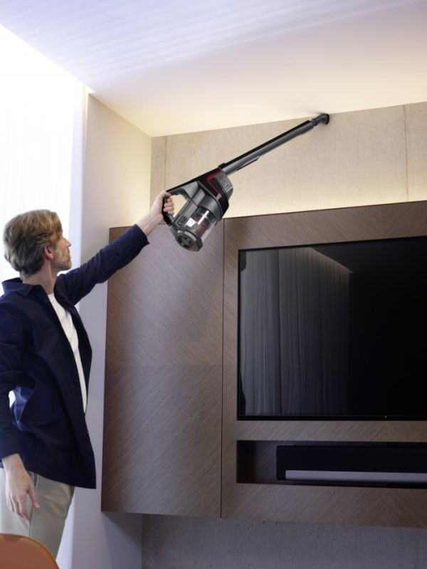 Пилосос бездротовий Miele SMUL1 31 TRIFLEX HX1 Active чорний обсидіан, червоний - фото 6