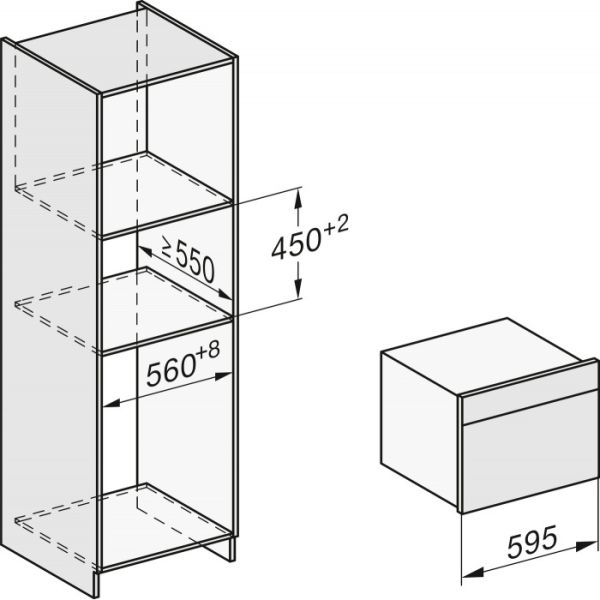 Комбі-пароварка Miele DGC 7440 HCX Pro діамантово-білий - фото 13