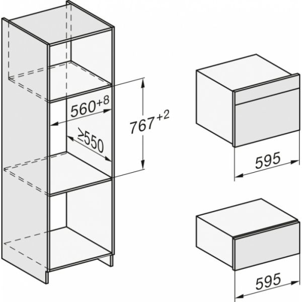 Комбі-пароварка Miele DGC 7440 HCX Pro графітово-сірий - фото 8
