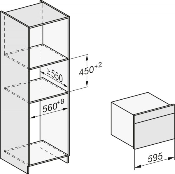 Комбі-пароварка Miele DGC 7440 HCX Pro чорний обсидіан - фото 10