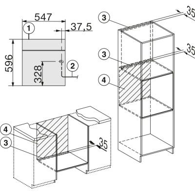Комбі-пароварка Miele DGC 7460 HC Pro діамантово-білий - фото 3