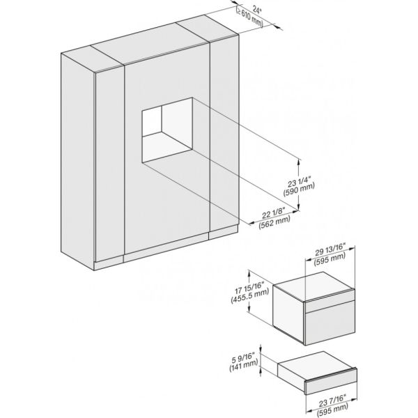 Комбі-пароварка Miele DGC 7840 HCX Pro діамантово- білий - фото 2