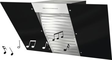 Витяжка настінна Miele DA 6096 W чорний обсидіан