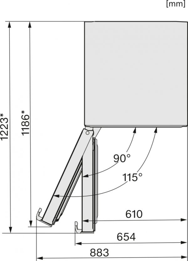 Морозильник Miele FNS 4782 E BlackSteel - фото 2