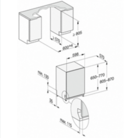 Посудомийна машина вбудована Miele G 7180 SCVi