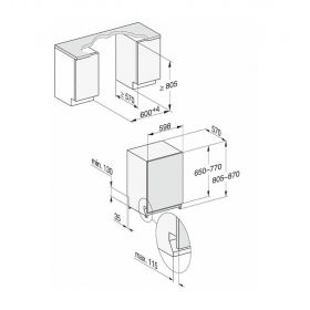 Посудомийна машина вбудована Miele G 7985 SCVi XXL AutoDos K2O