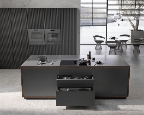 Варильна поверхня індукційна з вбудованою витяжкою Miele KMDA 7473 FL-U Silence - фото 4