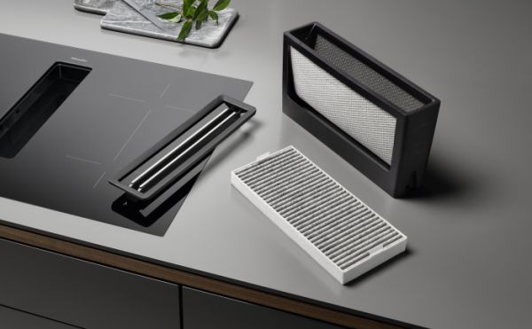 Варильна поверхня індукційна з вбудованою витяжкою Miele KMDA 7473 FL-U Silence - фото 3