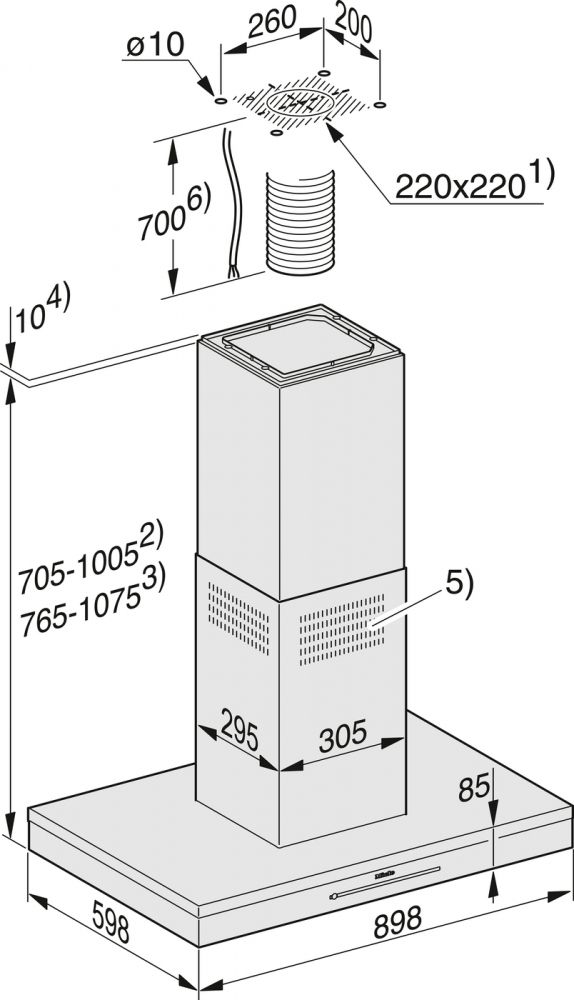 Витяжка Miele DA 6698 D BRWS - фото 4