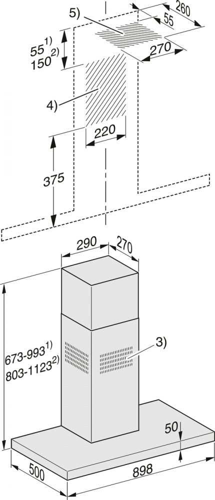 Витяжка Miele DAW 1920 EDST - фото 6