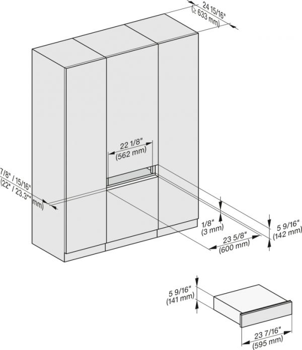 Підігрівач посуду Miele ESW 7010 GRGR - фото 2