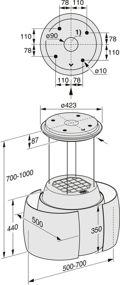 Витяжка Miele DA 7378 D BRWS - фото 4