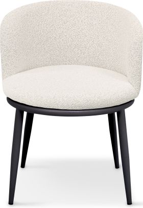 Bali Стул обеденный, Swan feather black feet (16108)