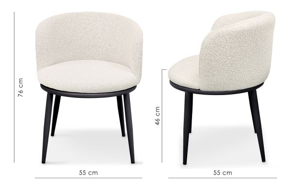 Bali Стул обеденный, Swan feather black feet (16108) - фото 6