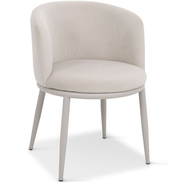 Bali Стілець обідній, Greek marble velvet black base (16109)