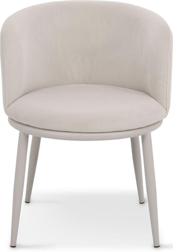 Bali Стілець обідній, Greek marble velvet black base (16109) - фото 8