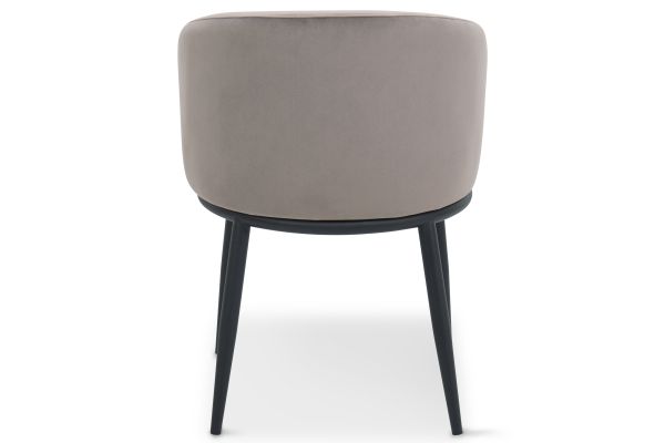 Bali Стул обеденный, Ashen rose velvet black feet (16054) - фото 5