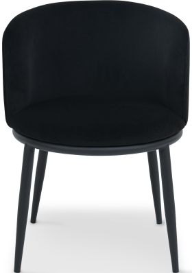 Bali Стул обеденный, Black moon velvet black base (16110)