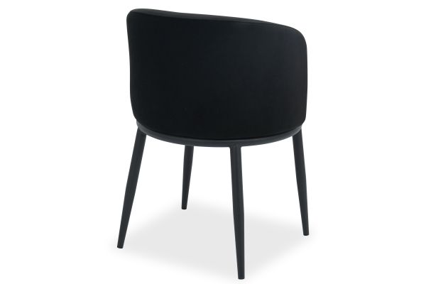 Bali Стул обеденный, Black moon velvet black base (16110) - фото 5