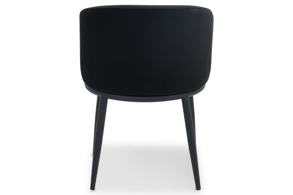 Bali Стул обеденный, Black moon velvet black base (16110) - фото 6