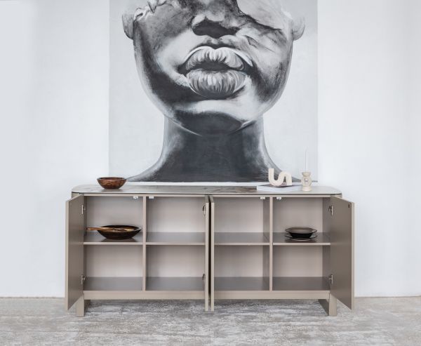 Буфет Кристиано аврора голд + бежевый - фото 3