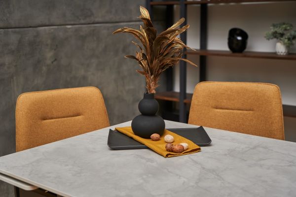 Керамический стол TM-80 вера грей + серый - фото 3