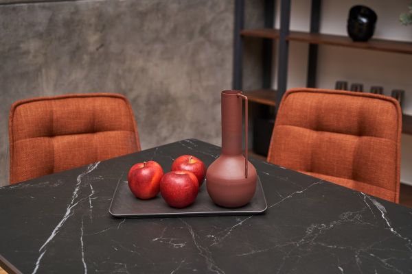 Керамический стол TM-80 чёрный оникс + чёрный - фото 2