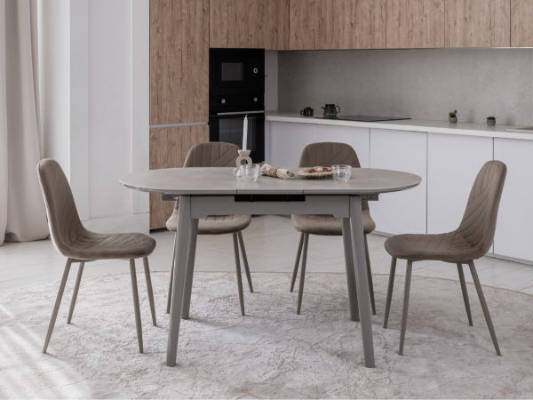 Керамический стол TM-85 бардилио лайт + серый - фото 6