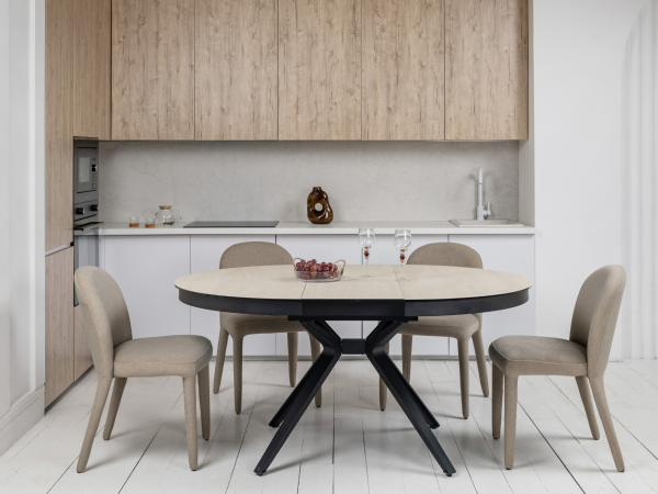 Керамический стол Ноэми TML-996 вествуд + чёрный