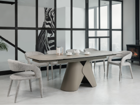 Керамічний стіл Паріс TML-997 іджео беж + бежевий