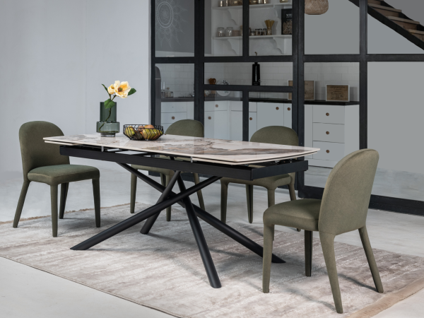 Керамический стол Пино TML-1200 патагония + чёрный - фото 2