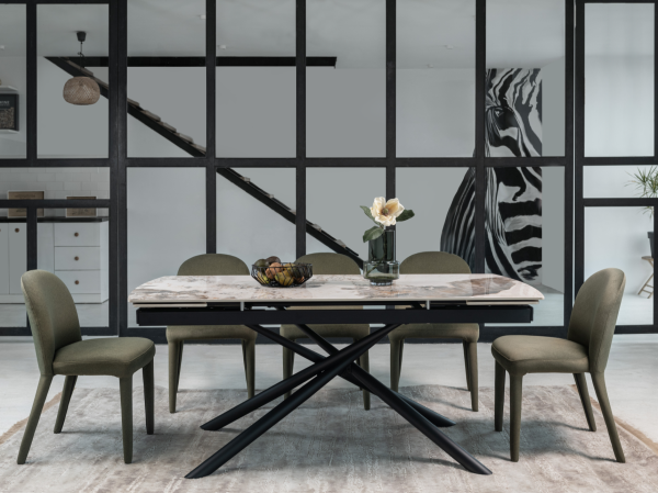 Керамический стол Пино TML-1200 патагония + чёрный - фото 3