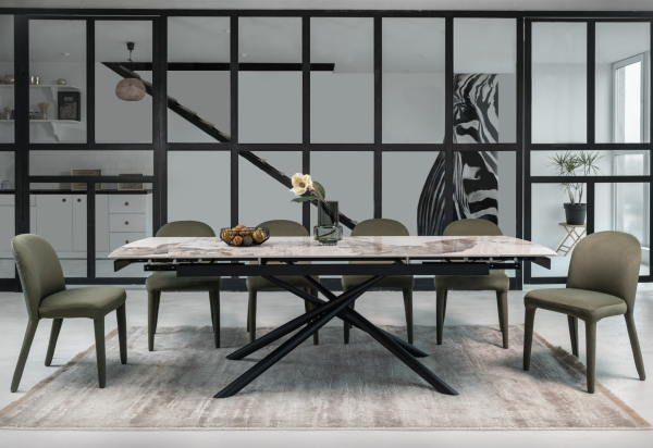 Керамический стол Пино TML-1200 патагония + чёрный - фото 4