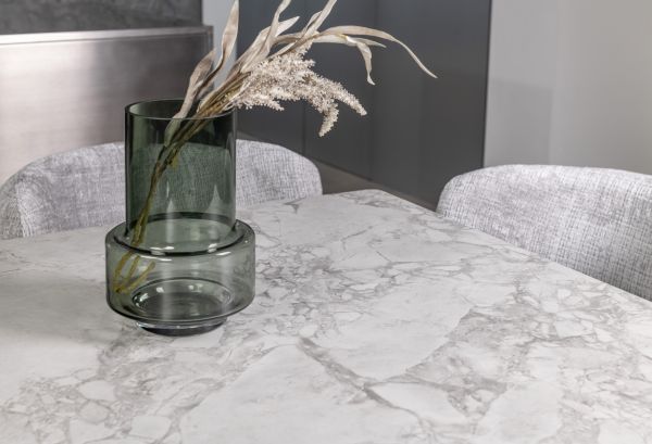 Керамический стол Феличе TML-1000-1 клауди грей + чёрный - фото 5