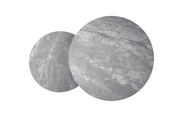 Комплект журнальных столов CT-30 Беатрис ребекка грей + чёрный - фото 2