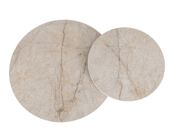 Комплект журнальных столов CT-42 Дадди мистик грей + капучино - фото 3