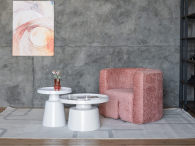 Комплект журнальных столов CT-45 Бенито белый + белый